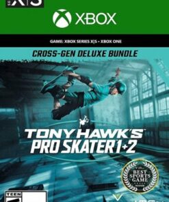 Tony Hawk's Pro Skater 1 + 2 Cross-Gen Deluxe Bundle Edition - Xbox One, Xbox Series X, Xbox Series S [Digital]