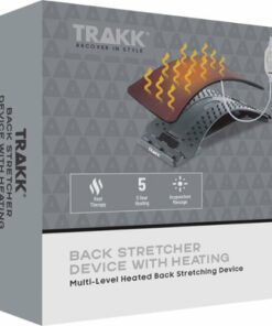 TRAKK - Multi-Level Heated Back Stretching Device - Grey/Black