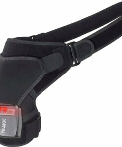 TRAKK - Massaging Heating Shoulder Brace & Wrap - Black