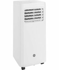 GE - 150 Sq Ft 8,000 BTU Portable Air Conditioner - White