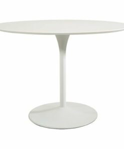 OSP Home Furnishings - Flower Dining Table - White