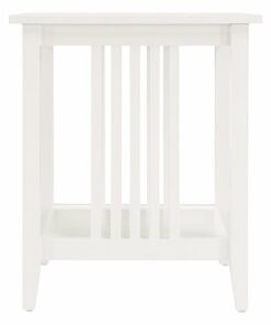 OSP Home Furnishings - Sierra Side Table - White Finish