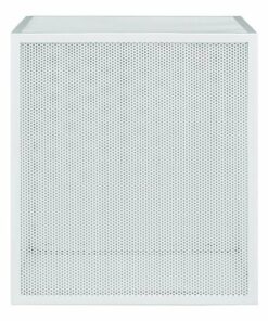 OSP Home Furnishings - Catalina Accent Cube Table - White