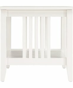 OSP Home Furnishings - Sierra Mission End Table - White Finish