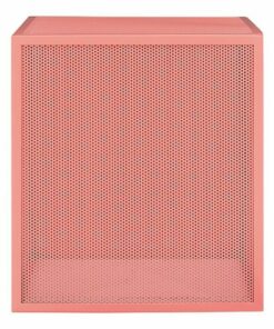 OSP Home Furnishings - Catalina Accent Cube Table - Coral