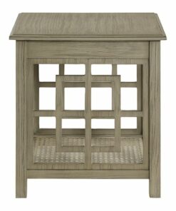 OSP Home Furnishings - Cambridge Side Table - Bone