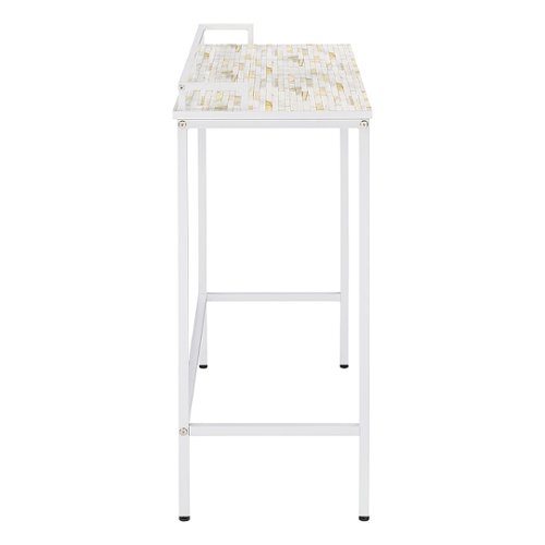 OSP Home Furnishings - Brighton Console Table - Mosaic/White