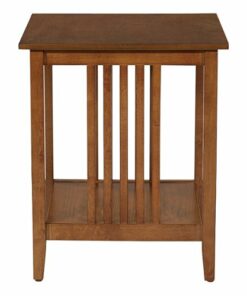 OSP Home Furnishings - Sierra Side Table - Ash Finish