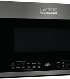 Frigidaire - Gallery 1.9 Cu. Ft. Over-The-Range Microwave with Sensor Cook - Black Stainless Steel