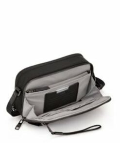 TUMI - Voyageur Langley Crossbody Messenger Bag - Black/Gunmetal