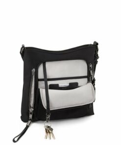TUMI - Voyageur Tyler Crossbody Messenger Bag - Black/Gunmetal