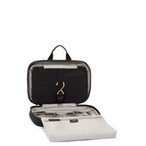 TUMI - Voyageur Madeline Cosmetic - Black/Gold