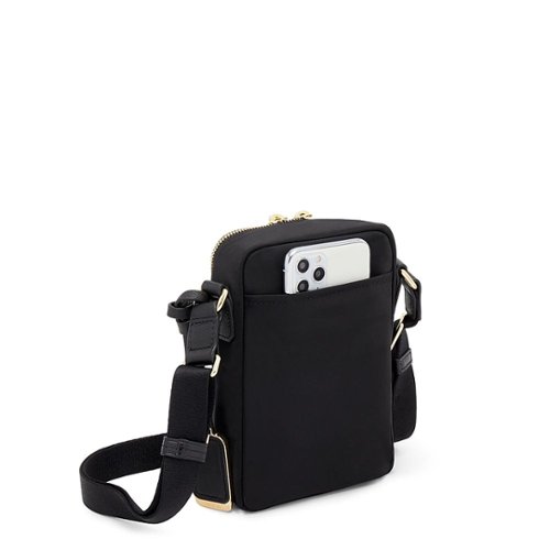 TUMI - Voyageur Persia Crossbody Messenger Bag - Black/Gold