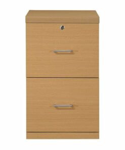 OSP Home Furnishings - Alpine 2-Drawer Vertical File with Lockdowel™ Fastening System - Natural