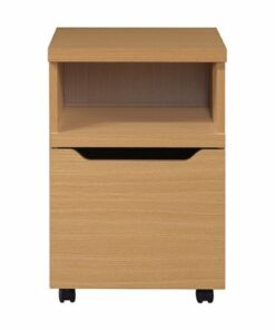 OSP Home Furnishings - Denmark Rolling File with Lockdowel™ Fastening System - Natural