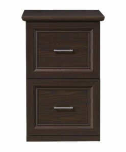 OSP Home Furnishings - Jefferson Vertical File with Lockdowel™ Fastening System in Espresso Finish - Espresso