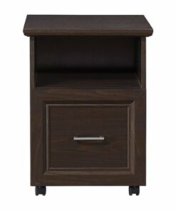 OSP Home Furnishings - Jefferson Rolling File with Lockdowel™ Fastening System in Espresso Finish - Espresso