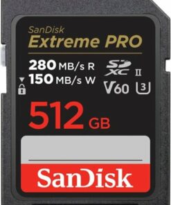 SanDisk - Extreme Pro 512GB SDXC UHS-II V60