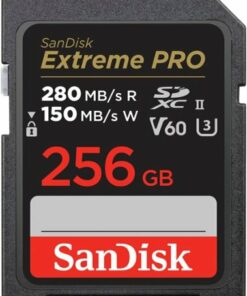 SanDisk - Extreme Pro 256GB SDXC UHS-II V60