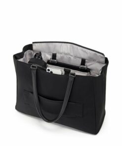 TUMI - Voyageur Valetta Large Tote - Black/Gunmetal