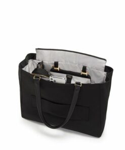 TUMI - Voyageur Valetta Large Tote - Black/Gold
