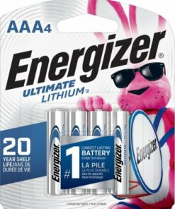 Energizer - Ultimate Lithium AAA Batteries (4-Pack)