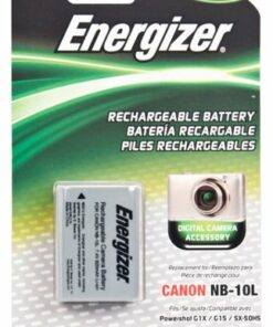 Energizer - Rechargeable Li-Ion Replacement Battery for Canon NB-10L