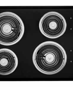 Whirlpool - 30" Built-In Electric Cooktop - Black