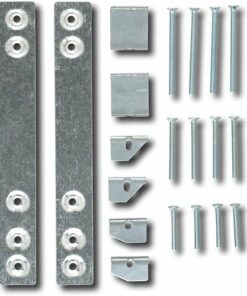 GE - Under-Cabinet Mounting Kit for Select Microwaves - Silver