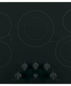 GE Profile - 30" Built-In Electric Cooktop - Black on Black