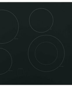 GE - 30" Built-In Electric Cooktop - Black on Black 0