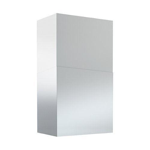 Zephyr - Duct Cover Extension for ZRO or ZRG - Stainless steel