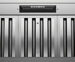 Zephyr - Tornado III 38 in. Range Hood Shell with light - Stainless steel
