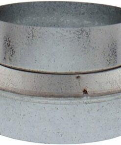 Zephyr - Duct 8 In. to 6 In. Round Reducer for Range Hood - Silver