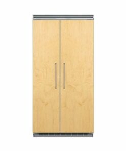 Viking - Professional 5 Series 25.3 Cu. Ft. Side-by-Side Built-In Refrigerator - Gray