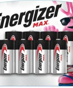 Energizer MAX C Batteries (8 Pack), C Cell Alkaline Batteries