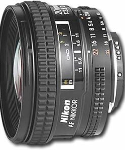Nikon - AF Nikkor 20mm f/2.8D Wide-Angle Lens - Black