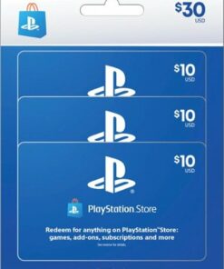 Sony - $10 PlayStation Store Cards (3-Pack)