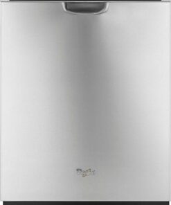Whirlpool - 24" Tall Tub Built-In Dishwasher - Monochromatic Stainless Steel