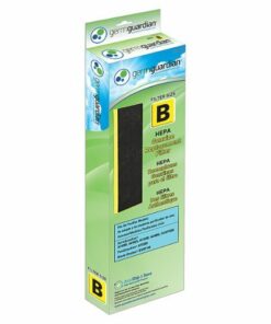 HEPA Filter for GermGuardian AC4825 3-in-1 and AC4900CA - Black/White