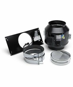 Viking - 1200 CFM In-Line Blower Kit - Black