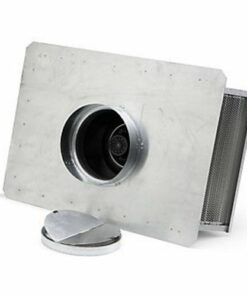 Viking - 900 CFM Exterior Power Ventilator Kit - Silver