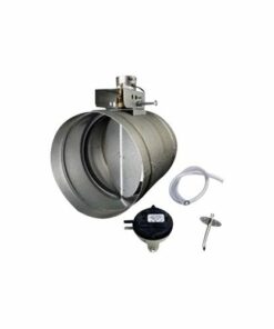 Viking - Automatic Make-Up Air Damper for Professional 5 Series VDD5300SS and VDD5360SS Hoods - Gray 0