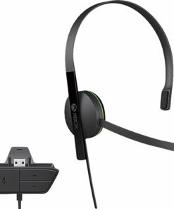Microsoft - Chat Headset for Xbox One, Xbox Series X, and Xbox Series S - Black