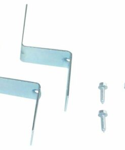 Whirlpool - Stack Kit for 24" Front Load Washer/Dryer - Silver