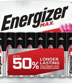 Energizer MAX AA Batteries (24 Pack), Double A Alkaline Batteries