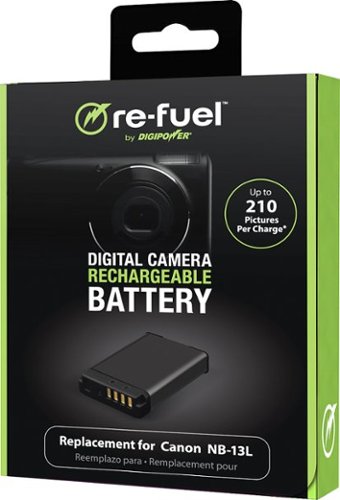 Digipower - Digital camera replacement battery for Canon NB-13L battery pack