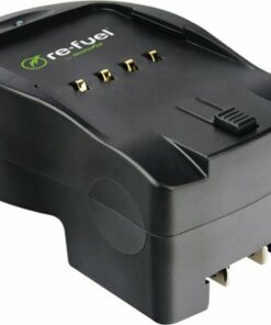 Digipower - DSLR Travel Charger For Canon Replacement Batteries (LP-E6/E12/E17) - Black