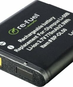 Digipower - Re-Fuel Rechargeable Lithium-Ion Replacement Battery for Olympus LI-50B