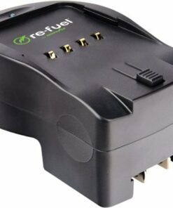 Digipower - DSLR Travel Charger For Nikon Replacement Batteries (EN-EL14/EL15) - Black